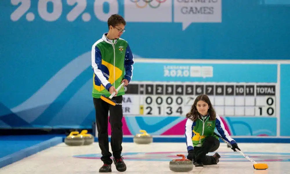 Brasil perde para Alemanha no curling - Jogos de Inverno da Juventude - Foto: OIS/Jed Leicester