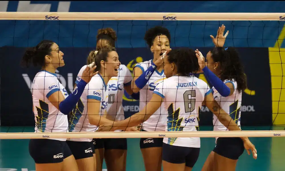 Sesc e Flamengo se enfrentam pela Superliga - Foto: Divulgação/SESC