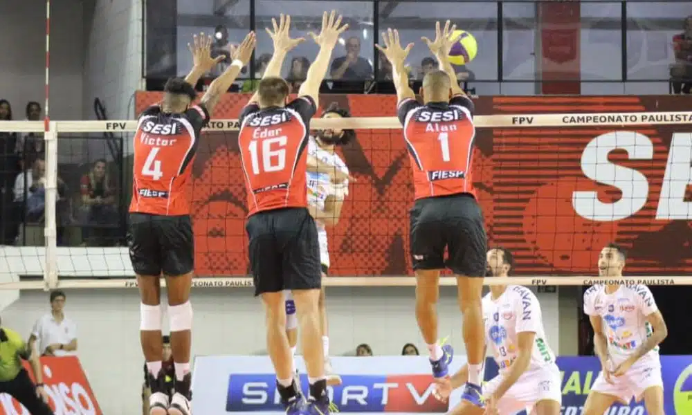 Sesi enfrenta Taubaté pela Copa Brasil - Foto Divulgação Sesi-SP