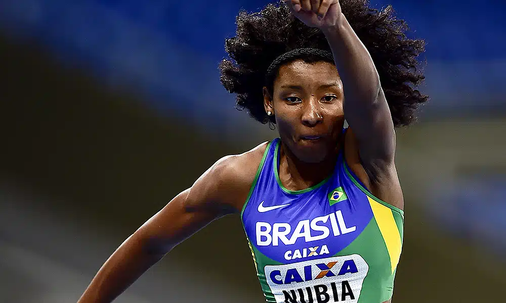 Núbia Soares, atleta do Barcelona, vai competir na Copa Iberdrola indoor na Espanha