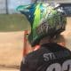 Priscilla Stevaux compete na etapa de Shepparton da Copa do Mundo de BMX