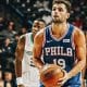 Raulzinho do Philadelphia 76ers na NBA