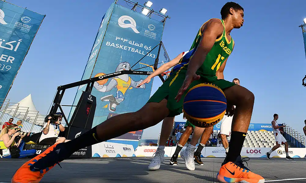 Seleção brasileira de basquete 3x3 vai disputar o Pré-Olímpico na Índia