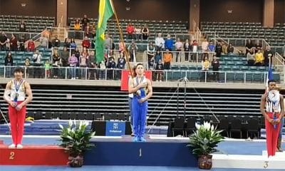 Yuri Guimarães, ouro na ginástica artística em Houston