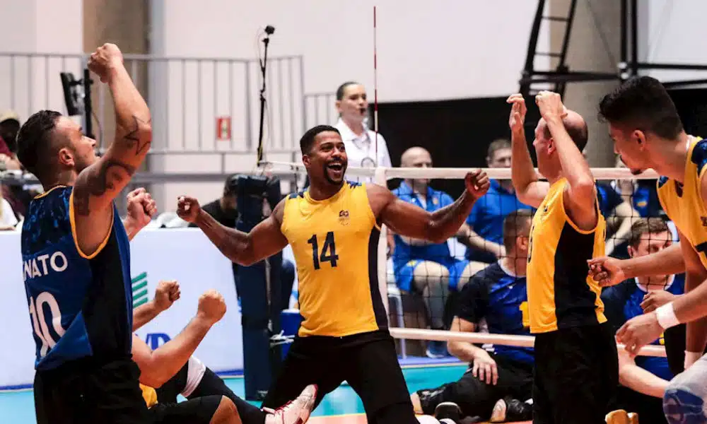 Brasil x Ucrânia - Desafio Internacional de Vôlei sentado