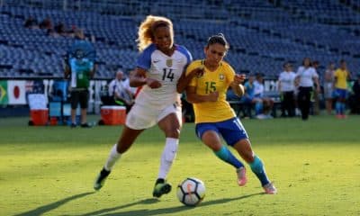 Brasil e Estados Unidos futebol feminino