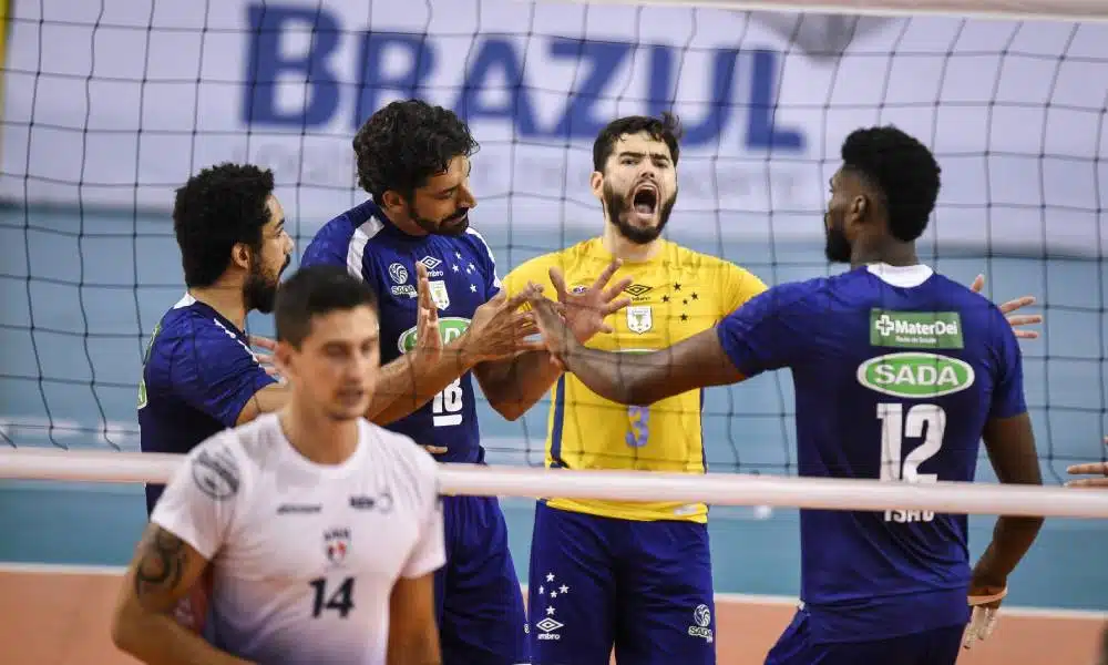 Com tropeço do Taubaté, Cruzeiro amplia vantagem na Superliga