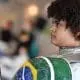 Bia Bulcão, no Grand Prix de Turim de florete de esgrima
