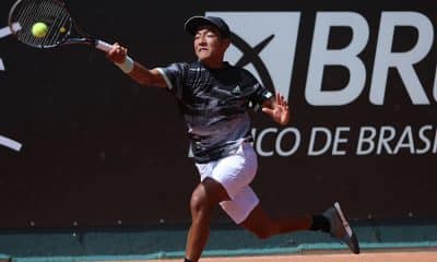 Brunu Kuzuhara no Banana Bowl de tênis