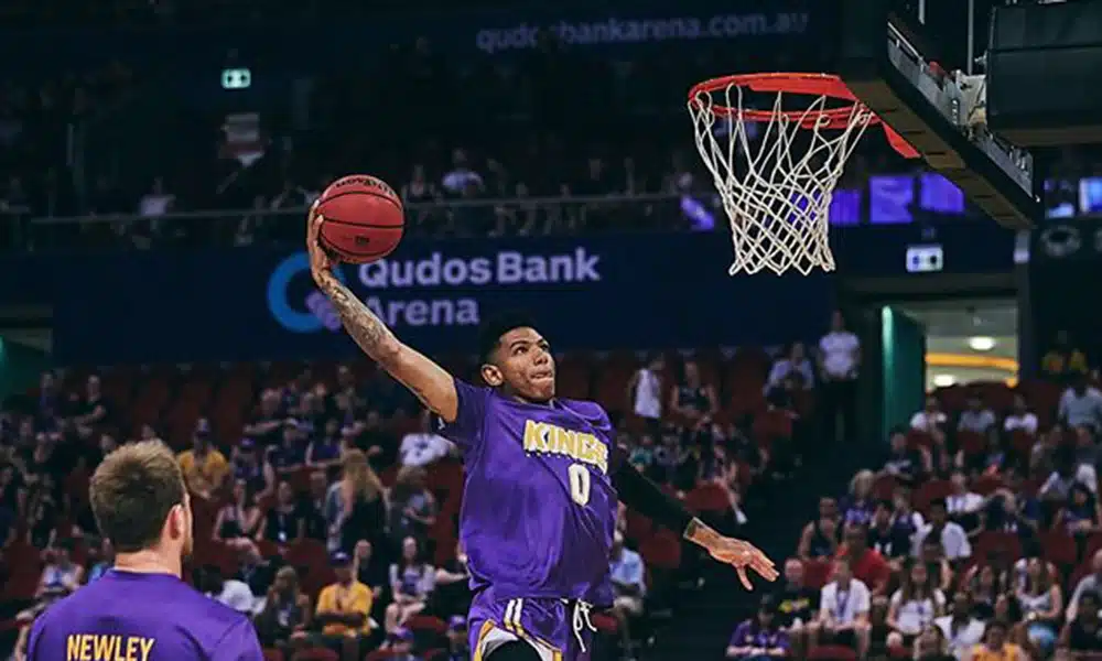 Didi Louzada, do Sydney Kings, na NBL