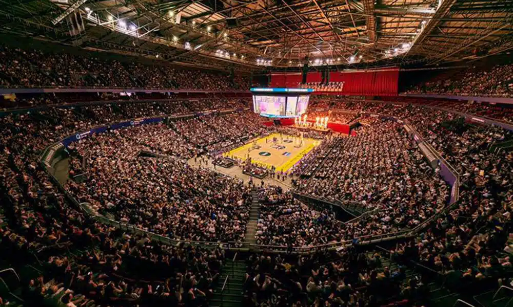 Arena do Sydney Kings, na NBL - basquete australiano