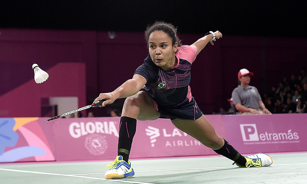 Fabiana Silva Pan-Americanos por equipes de Badminton