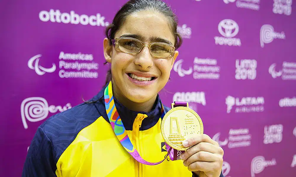 Giulia dos Santos de olho nas Paralimpíadas