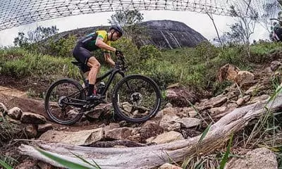 Guilherme Muller terceiro lugar no Aberto de Santa Maria de Cross-Country no ciclismo Mountain Bike MTB