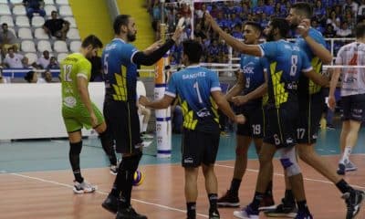Sesc-RJ vence Apan Blumenau pela Superliga - Foto: Raphael Guilherme Moser/Apan Blumenau