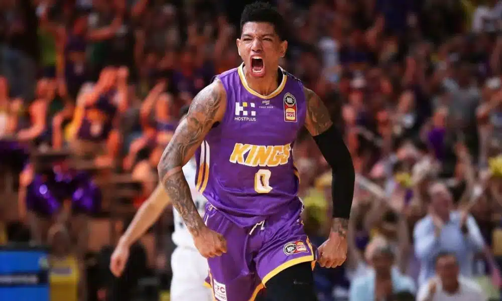 Didi Louzada marcou os pontos da virada do Sidney Kings sobre o Melbourne United (Foto: Divulgação/Kings)