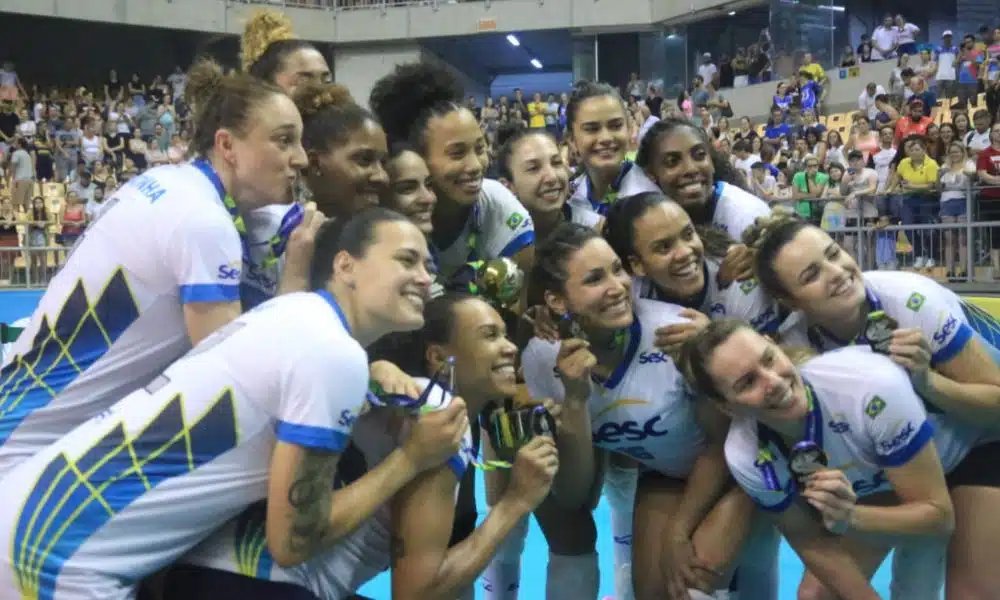 Sesc-RJ vence Praia Clube e conquista a Copa Brasil - Foto: Gisa Alves