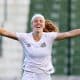 Ketlen Wiggers do Santos no futebol feminino