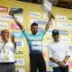 Lauro Chaman premiado como o atleta mais combativo da quarta etapa do Tour Colombia