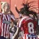 Ludmila, do futebol feminino do Atlético de Madrid