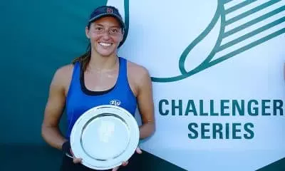 Luisa Stefani, campeã em NewPort, sobe posições no ranking mundial de duplas da WTA