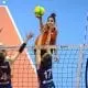 Natália, do Eczacibasi, em jogo pela contra o Fenerbahce pela Champions League de vôlei feminino