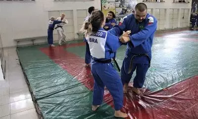 Karen Cardoso e Wilians Araújo Saiu convocação da Seleção Brasileira de judô paralímpico calçada da fama