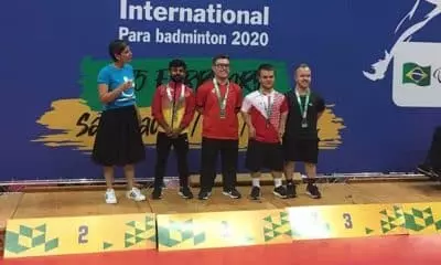 Vitor Tavares é campeão do Brazil Parabadminton International na Classe SH6