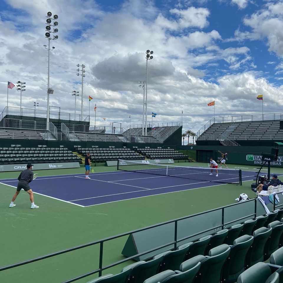 Marcelo Melo está treinando nos Estados Unidos a convite de Zverev