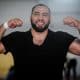 Eduard Soghomonyan comemorou a classificação para o wrestling dos Jogos de Tóquio