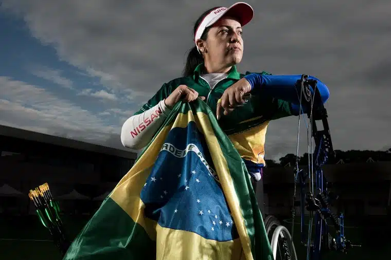Jane Karla de classificou para as quartas de final da Copa do Mundo Paralímpica de Pilsen, no tiro com arco, e está a um passo da classificação para Paris 2024 (Divulgacao)