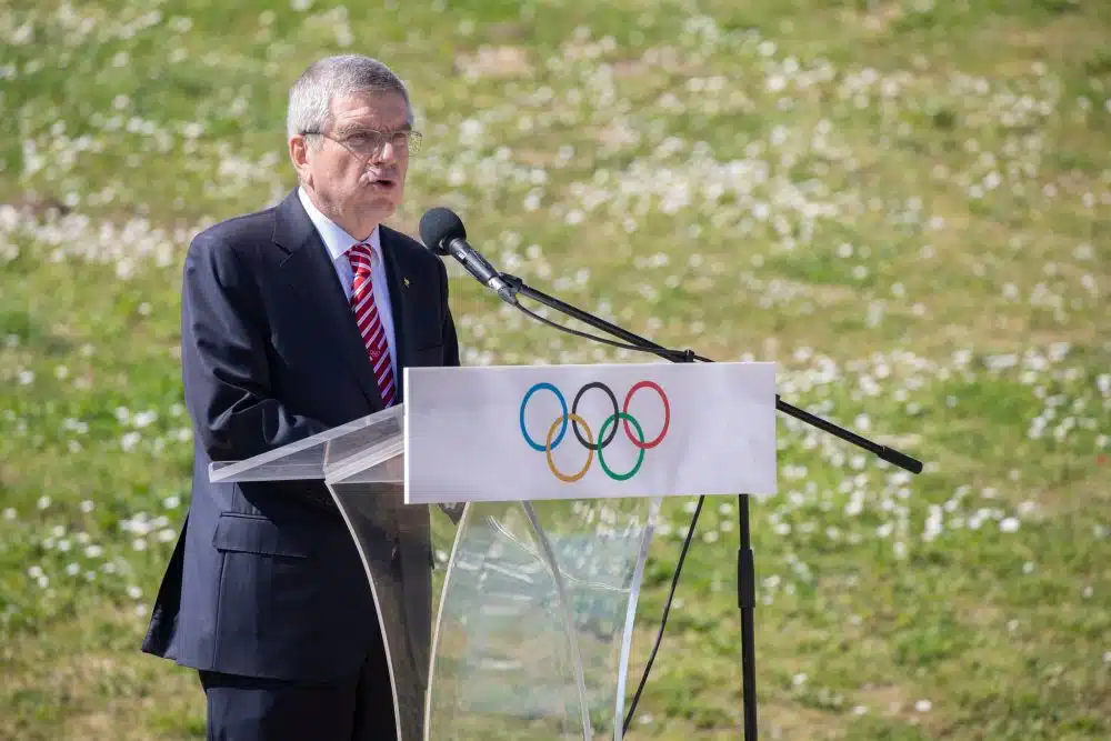 COI Thomas Bach Comitê Olímpico Internacional tóquio