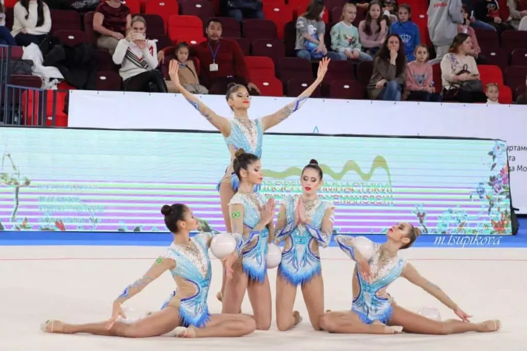 Seleção de conjunto ginástica rítmica Confederação Brasileira de Ginástica