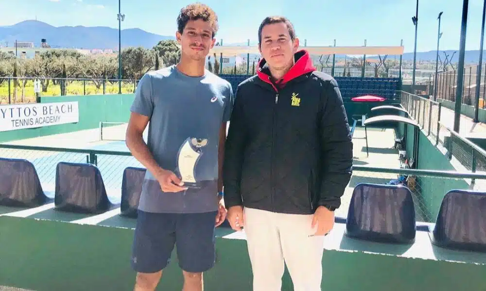 Jordan Correia acabou derrotado na final do torneio grgeo e ficou com o segundo lugar (Foto: Reprodução/Instagram)
