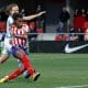 Com dois gols no primeiro tempo, brasileira foi essencial na vitória do Atlético de Madrid (Foto: Atlético de Madrid/Divulgação)
