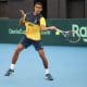 Thiago Monteiro faz parte da seleção que enfrentará a Austrália na Copa Davis (Foto: Lucas Balduino, CBT))