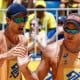 André Stein (esq) e George lideram o ranking geral masculino (Wander Roberto/Inovafoto/CBV)