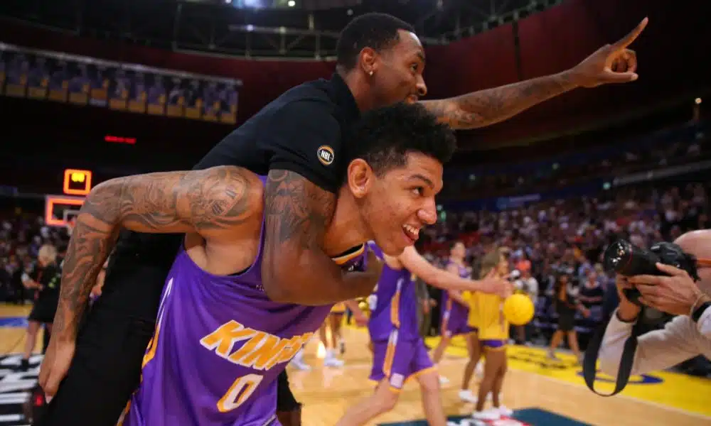 Didi Louzada chega a primeira final com o Sydney Kings (Foto: Divulgação/Kings)