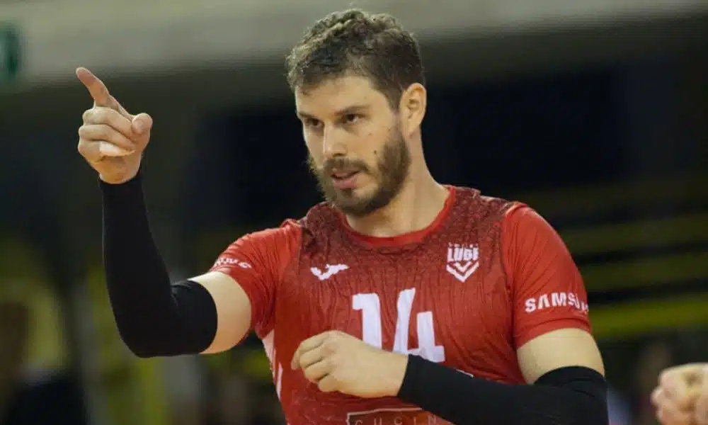 Bruninho joga no Lube Civitanova, da Itália, desde 2018. (Foto: Guilherme Cirino)