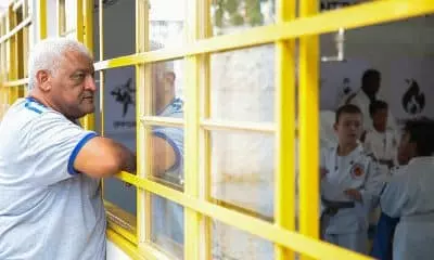 Keitel Júnior diretor da Emeb Professor Firmo José Rodrigues em Cuiabá