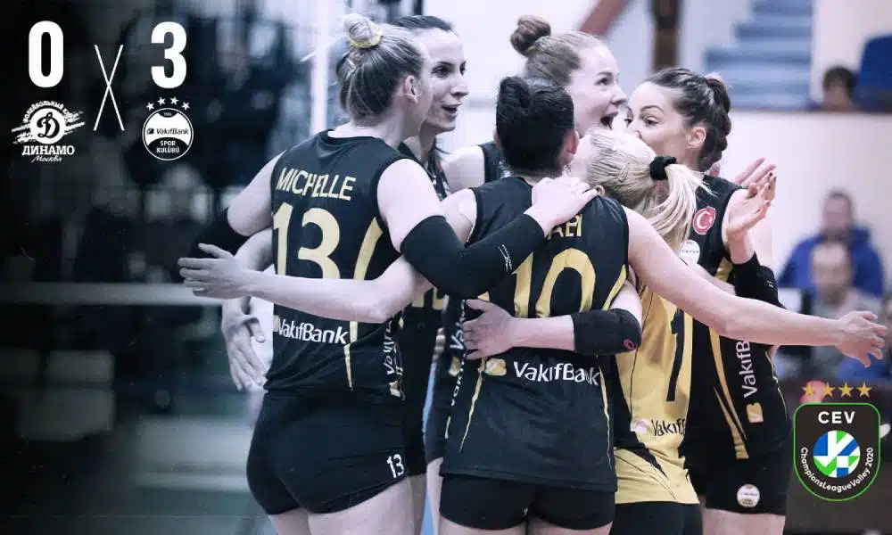 o VakifBank , time turco da brasileira Gabriela Guimarães, a Gabi, foi bem (1)