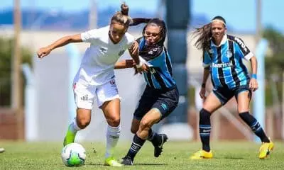 Santos vence o Grêmio no Brasileiro de futebol feminino