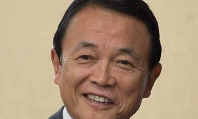 Taro Aso maldição tóquio 2020 coronavírus