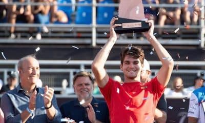 Thiago Wild, campeão do ATP de Santiago, no Chile US Open