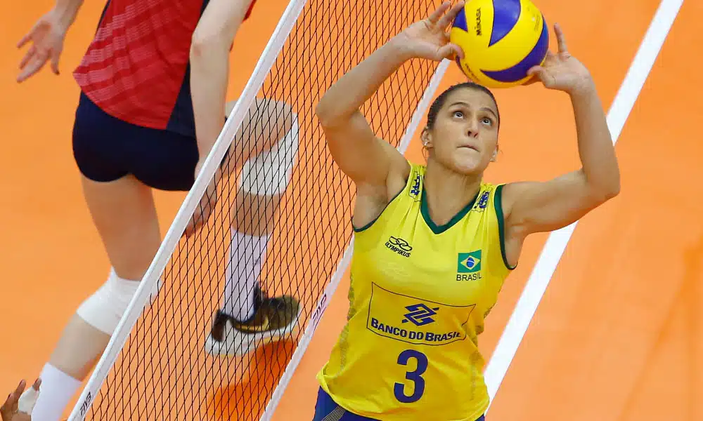 Dani Lins, levantadora, seleção brasileira feminina de vôlei