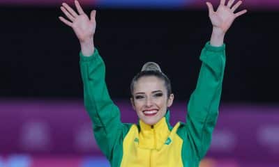 Natália Gaudio, da ginástica rítmica, não está classificada para Tóquio, mas já pensa nas Olimpíadas de Paris