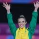 Natália Gaudio, da ginástica rítmica, não está classificada para Tóquio, mas já pensa nas Olimpíadas de Paris