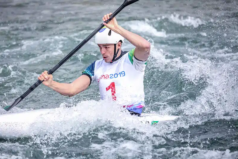 Pepê Gonçalves exaltou o momento da canoagem brasileira, mantém os treinos e já está classificado aos Jogos Olímpicos de Tóquio