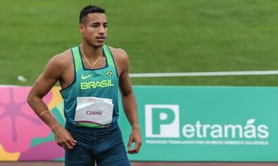 Almir Júnior, do salto triplo e atletismo, decidiu tirar férias por conta dos adiamento das competições por conta do coronavírus e já pensa em 2021