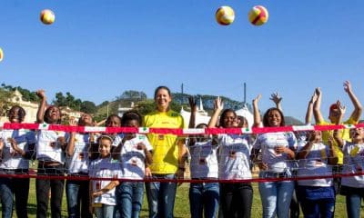 Ana Moser lança campanha _Uma Rede contra o Vírus_ no Instituto de Esporte & Educação (IEE) solidariedade